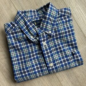 Ralph Lauren Polo Natural Stretch Long Sleeve Shirt Youth Boys Size Large(14-16)